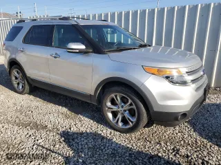 2015 Ford Explorer Limited with VIN 1FM5K8F83FGC13516, listed as a Copart auction lot 52228005 with 194,504 mi miles and Clean Title. Bid and sale history available at carsss.com. Image 4.