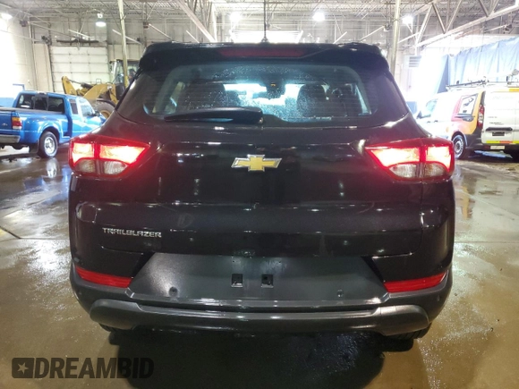 2021 Chevrolet TrailBlazer LS with VIN KL79MMS23MB040615, listed as a Copart auction lot 40541544 with 31,214 mi miles and . Bid and sale history available at DreamBid. Image 6.