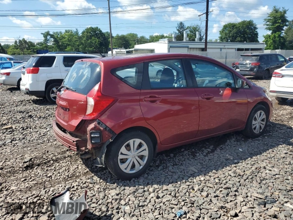2017 Nissan Note SV with VIN 3N1CE2CP8HL371234, listed as a Copart auction lot 65012335 with 65,759 mi miles and Clean title. Bid and sale history available at DreamBid. Image 3.