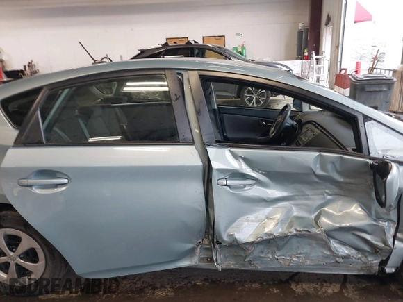 2014 Toyota Prius Four with VIN JTDKN3DU7E1762994, listed as a IAAI auction lot 41914921 with 66,844 mi miles. Bid and sale history available at carsss.com. Image 14.