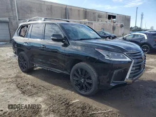 2021 Lexus LX 570 z VIN JTJDY7AX3M4334050, wystawiony jako Copart lot #44532325 z przebiegiem 90 103 mil mil oraz Szkoda całkowita • Salvage title. Historia ofert i sprzedaży dostępna na DreamBid. Obrazek 4.