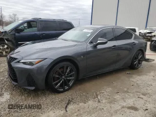 2024 Lexus IS with VIN JTHBZ1E21R5037376, listed as a Copart auction lot 46793895 with 0 mi miles and Non Repairable. Bid and sale history available at carsss.com. Image 1.