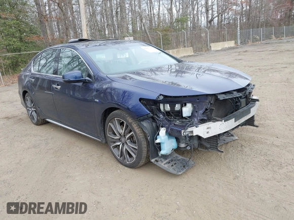 2019 Acura RLX Hybrid Advance z VIN JH4KC2F97KC000076, wystawiony jako IAAI lot #41897197 z przebiegiem 111 333 mil mil oraz . Historia ofert i sprzedaży dostępna na DreamBid. Obrazek 1.