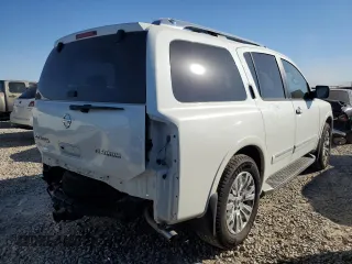 2015 Nissan Armada Platinum z VIN 5N1AA0NCXFN616784, wystawiony jako Copart lot #73331944 z przebiegiem 187 771 mil mil oraz Szkoda całkowita • Salvage title. Historia ofert i sprzedaży dostępna na DreamBid. Obrazek 3.