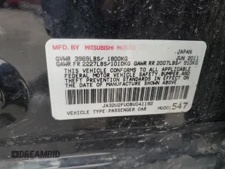 2011 Mitsubishi Lancer ES with VIN JA32U2FU0BU041192, listed as a Copart auction lot 82438054 with 159,713 mi miles and Clean Title. Bid and sale history available at DreamBid. Image 12.