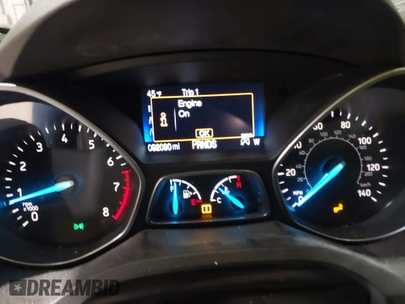 2017 Ford Escape SE with VIN 1FMCU0GD7HUB99218, listed as a IAAI auction lot 41941432 with 92,090 mi miles and . Bid and sale history available at DreamBid. Image 7.