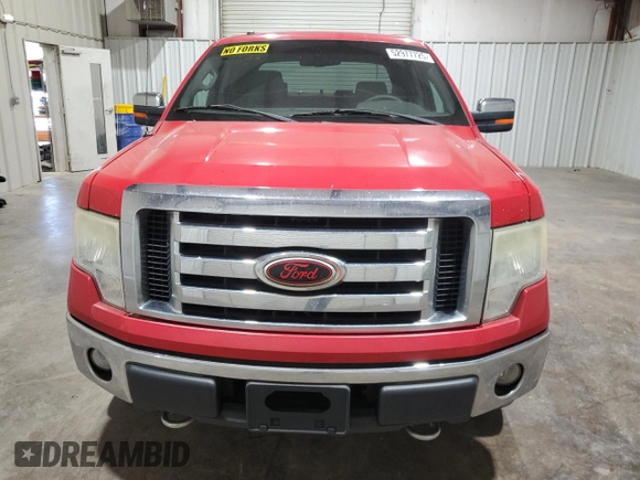 2009 Ford F-150 XL with VIN 1FTPW14V69FA62778, listed as a Copart auction lot 52977725 with 257,718 mi miles and Clean Title. Bid and sale history available at carsss.com. Image 5.