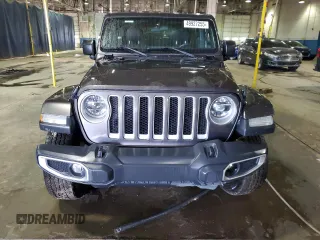 2018 Jeep Wrangler Unlimited Sahara z VIN 1C4HJXEG2JW101327, wystawiony jako Copart lot #49927255 z przebiegiem 72 671 mil mil oraz Czysty tytuł • Clean title. Historia ofert i sprzedaży dostępna na DreamBid. Obrazek 5.