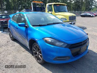 2016 Dodge Dart SE with VIN 1C3CDFAA5GD606476, listed as a IAAI auction lot 42575688 with 161,933 mi miles and . Bid and sale history available at DreamBid. Image 1.
