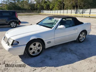 1999 Mercedes-Benz SL-Class with VIN WDBFA68F5XF184828, listed as a Copart auction lot 85935384 with 64,129 mi miles and Clean Title. Bid and sale history available at carsss.com. Image 1.