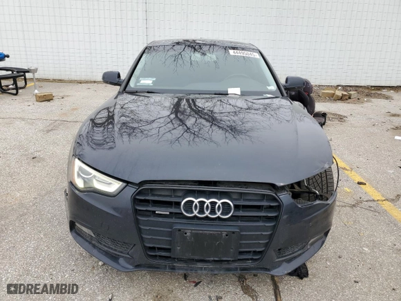 2014 Audi A5 Premium Plus with VIN WAULFAFR4EA061289, listed as a Copart auction lot 44495045 with 101,578 mi miles and Salvage Title. Bid and sale history available at carsss.com. Image 5.