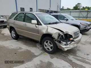 2002 Lexus RX 300 z VIN JTJHF10U820272063, wystawiony jako Copart lot #57144995 z przebiegiem 126 414 mil mil oraz Nie do naprawy • Non repairable. Historia ofert i sprzedaży dostępna na DreamBid. Obrazek 4.