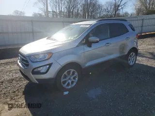 2020 Ford EcoSport SE with VIN MAJ3S2GE0LC337961, listed as a Copart auction lot 48628565 with Not Provided miles and Clean Title. Bid and sale history available at carsss.com. Image 1.