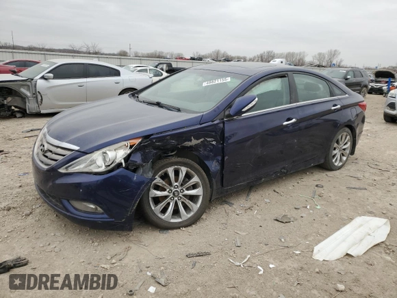 2011 Hyundai Sonata SE with VIN 5NPEC4ABXBH209370, listed as a Copart auction lot 48821155 with 135,729 mi miles and Salvage Title. Bid and sale history available at carsss.com. Image 1.