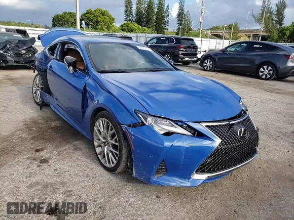 2022 Lexus RC 350 z VIN JTHDZ5BC2N5025759, wystawiony jako Copart lot #66917074 z przebiegiem 25 231 mil mil oraz Nie do naprawy • Non repairable. Historia ofert i sprzedaży dostępna na DreamBid. Obrazek 11.