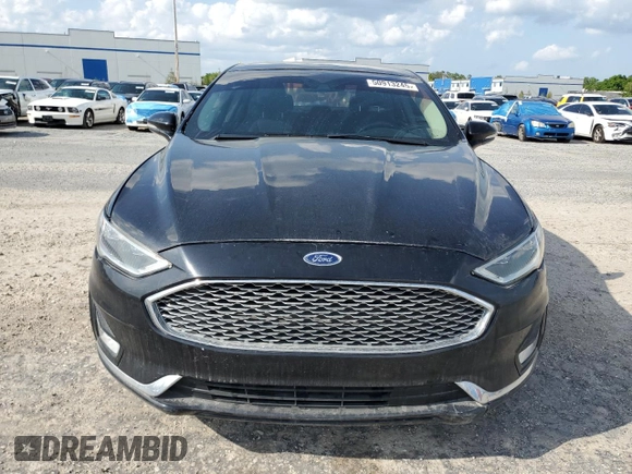 2019 Ford Fusion Titanium with VIN 3FA6P0D97KR184134, listed as a Copart auction lot 50913245 with 128,888 mi miles and Clean Title. Bid and sale history available at carsss.com. Image 5.