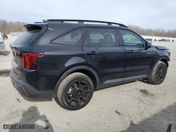 2024 Kia Sorento X-Line SX Prestige with VIN 5XYRKDJF0RG298133, listed as a Copart auction lot 47729285 with 15,363 mi miles and Salvage Title. Bid and sale history available at carsss.com. Image 3.