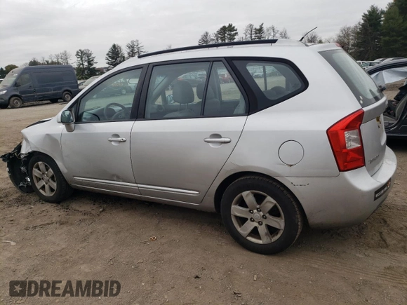 2007 Kia Rondo EX with VIN KNAFG526777112085, listed as a Copart auction lot 80942224 with 175,130 mi miles and Salvage Title. Bid and sale history available at carsss.com. Image 2.