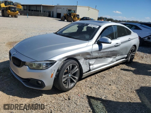2020 BMW 4 Series 430i with VIN WBA4J1C04LBU68352, listed as a Copart auction lot 50628455 with 51,237 mi miles and Salvage Title. Bid and sale history available at DreamBid. Image 1.