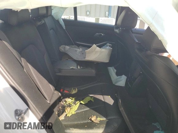 2023 BMW 3 Series 330i with VIN 3MW69FF0XP8D11989, listed as a Copart auction lot 54896825 with Not provided miles and Salvage title. Bid and sale history available at DreamBid. Image 10.