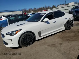 2019 Kia Stinger with VIN KNAE15LA1K6051170, listed as a Copart auction lot 49729915 with 65,086 mi miles and Salvage Title. Bid and sale history available at carsss.com. Image 1.