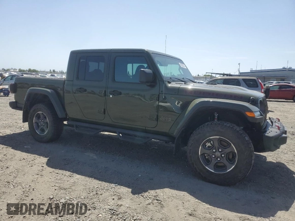 2022 Jeep Gladiator Rubicon с VIN 1C6JJTBGXNL155407, выставлен на аукционе Copart как лот 57522915 с пробегом 12 809 миль миль и Списание • Salvage title. История ставок и продаж доступна на DreamBid. Изображение 4.