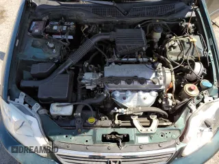 2000 Honda Civic LX with VIN 1HGEJ6677YL027802, listed as a Copart auction lot 52995445 with 221,233 mi miles and Salvage Title. Bid and sale history available at carsss.com. Image 11.