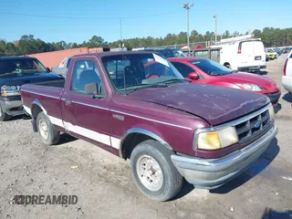 1993 Ford Ranger Splash with VIN 1FTCR10A6PTA84285, listed as a IAAI auction lot 41028902 with 324,137 mi miles. Bid and sale history available at carsss.com. Image 1.