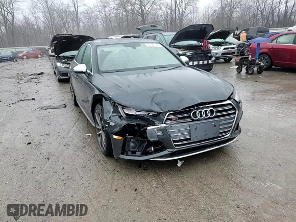 2019 Audi S4 Prestige with VIN WAUC4AF45KA102681, listed as a Copart auction lot 40122174 with 77,289 mi miles. Bid and sale history available at carsss.com. Image 11.