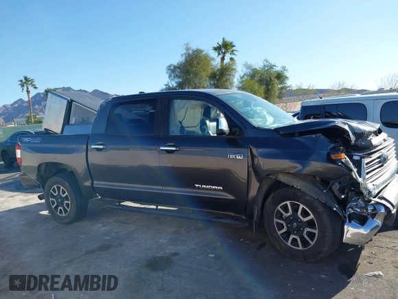 2020 Toyota Tundra Limited with VIN 5TFHY5F18LX948800, listed as a IAAI auction lot 41835190 with 103,619 mi miles and . Bid and sale history available at DreamBid. Image 12.