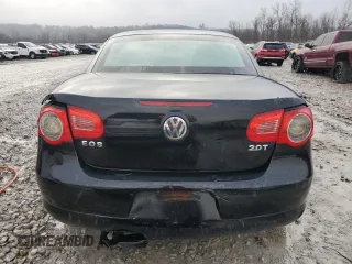 2007 Volkswagen Eos 2.0T with VIN WVWFA71F77V040141, listed as a Copart auction lot 85466314 with 96,520 mi miles and Salvage Title. Bid and sale history available at DreamBid. Image 6.