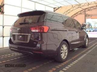 2016 Kia Sedona SX with VIN KNDMC5C1XG6140641, listed as a Copart auction lot 54801215 with 185,471 mi miles and Clean Title. Bid and sale history available at carsss.com. Image 4.