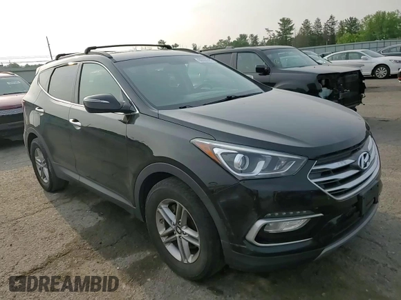 2018 Hyundai Santa Fe 2.4L with VIN 5NMZUDLB6JH099571, listed as a Copart auction lot 60960385 with 147,004 mi miles and Salvage title. Bid and sale history available at DreamBid. Image 14.