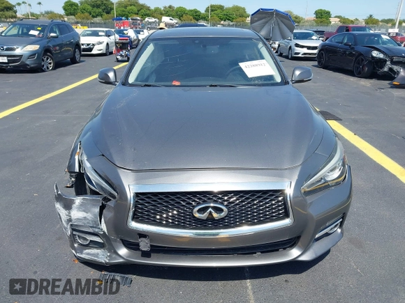 2017 Infiniti Q50 Premium with VIN JN1EV7AP6HM737917, listed as a IAAI auction lot 42288912 with 70,490 mi miles and . Bid and sale history available at DreamBid. Image 12.