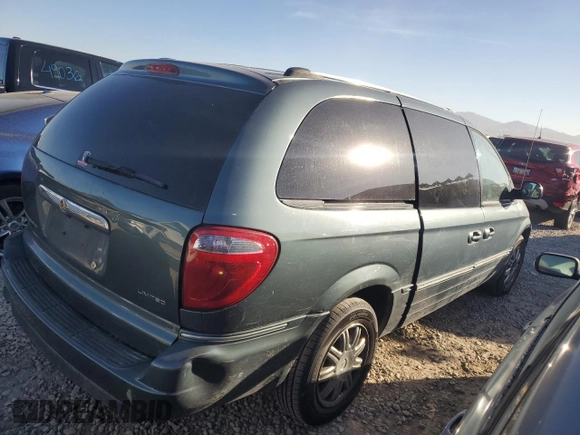 2006 Chrysler Town & Country LWB Limited with VIN 2A8GP64L36R738304, listed as a Copart auction lot 74061394 with 178,028 mi miles and Clean Title. Bid and sale history available at carsss.com. Image 3.