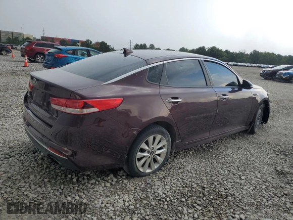 2018 Kia Optima LX z VIN 5XXGT4L37JG257756, wystawiony jako Copart lot #62565775 z przebiegiem 111 583 mil mil oraz Czysty tytuł • Clean title. Historia ofert i sprzedaży dostępna na DreamBid. Obrazek 3.