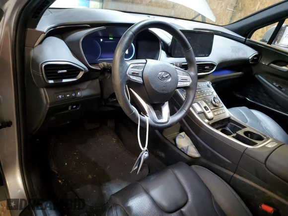 2022 Hyundai Santa Fe Calligraphy with VIN 5NMS54AL0NH436655, listed as a Copart auction lot 37753213 with 8,958 mi miles and . Bid and sale history available at DreamBid. Image 8.
