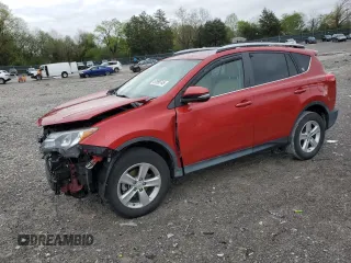 2013 Toyota RAV4 XLE with VIN 2T3RFREV5DW012225, listed as a Copart auction lot 51995745 with 87,610 mi miles and Salvage Title. Bid and sale history available at carsss.com. Image 1.