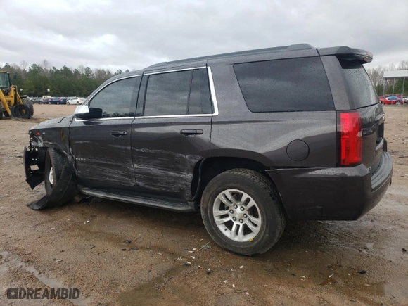 2017 Chevrolet Tahoe LS with VIN 1GNSCAKC6HR218505, listed as a Copart auction lot 49104605 with 134,213 mi miles and Salvage Title. Bid and sale history available at carsss.com. Image 2.