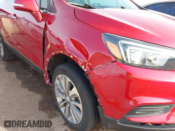 2019 Buick Encore Preferred with VIN KL4CJESBXKB829956, listed as a IAAI auction lot 41859417 with 33,540 mi miles. Bid and sale history available at carsss.com. Image 6.