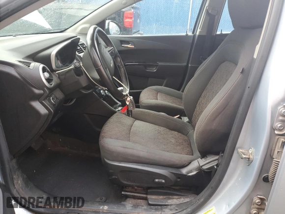 2017 Chevrolet Sonic LT with VIN 1G1JD6SB6H4139671, listed as a Copart auction lot 87265774 with 112,704 mi miles and Salvage Title. Bid and sale history available at carsss.com. Image 7.