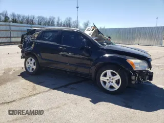 2007 Dodge Caliber SXT with VIN 1B3HB48B97D101293, listed as a Copart auction lot 50748625 with 63,124 mi miles and Salvage Title. Bid and sale history available at DreamBid. Image 4.