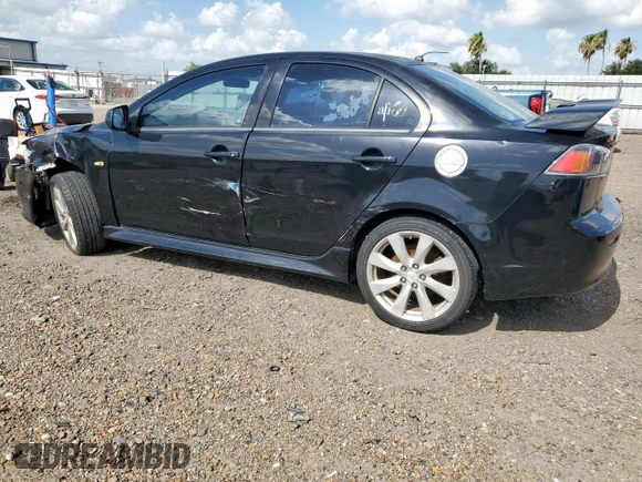 2012 Mitsubishi Lancer GT with VIN JA32U8FW0CU013382, listed as a Copart auction lot 60754055 with 156,160 mi miles and Salvage title. Bid and sale history available at DreamBid. Image 2.