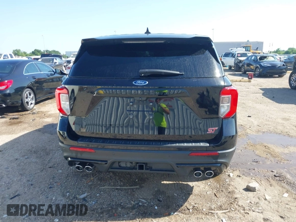 2022 Ford Explorer ST z VIN 1FM5K8GC1NGA40631, wystawiony jako IAAI lot #42009716 z przebiegiem 37 700 mil mil oraz . Historia ofert i sprzedaży dostępna na DreamBid. Obrazek 17.