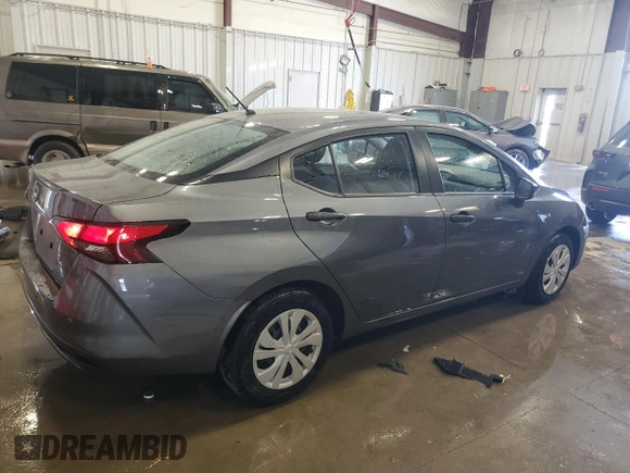 2024 Nissan Versa S with VIN 3N1CN8DV7RL919984, listed as a Copart auction lot 54871485 with 17,709 mi miles and Clean Title. Bid and sale history available at DreamBid. Image 3.