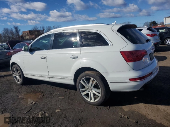 2013 Audi Q7 3.0T Premium Plus with VIN WA1LGAFE9DD008558, listed as a Copart auction lot 48083605 with 155,956 mi miles and Clean Title. Bid and sale history available at carsss.com. Image 2.