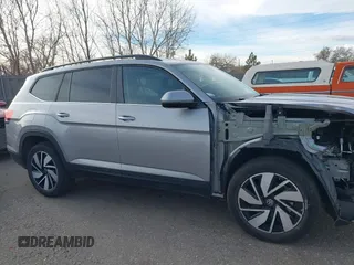 2024 Volkswagen Atlas SE with VIN 1V2WR2CA6RC566660, listed as a IAAI auction lot 41255378 with 12,814 mi miles and . Bid and sale history available at DreamBid. Image 14.