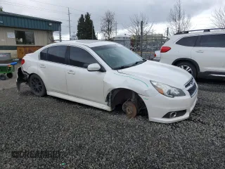 2013 Subaru Legacy Limited with VIN 4S3BMBL64D3013301, listed as a Copart auction lot 50209915 with 127,550 mi miles and Salvage Title. Bid and sale history available at DreamBid. Image 4.