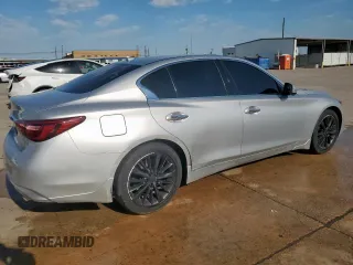 2018 Infiniti Q50 Sport z VIN JN1EV7AP3JM350036, wystawiony jako Copart lot #56720915 z przebiegiem 75 298 mil mil oraz Szkoda całkowita • Salvage title. Historia ofert i sprzedaży dostępna na DreamBid. Obrazek 3.