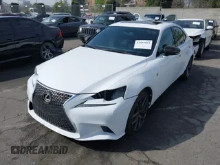 2015 Lexus IS 250 with VIN JTHCF1D2XF5021803, listed as a IAAI auction lot 41593893 with 109,086 mi miles. Bid and sale history available at carsss.com. Image 18.
